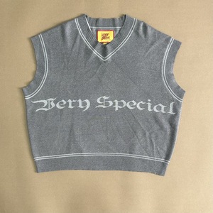 <b>Men's</b> Oversized V Neck <b>Sleeveless</b> <b>Sweater</b> Vest Knitted Acrylic Pullover Custom Logo Winter - Product Image 2