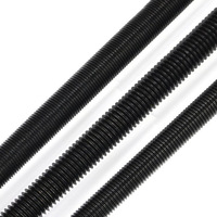 DIN975 1000mm threaded rod Mild Steel Plain Finish Fully Threaded Rod Custom Length Thread Stud For Construction Anchoring