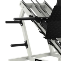 Équipement de musculation pour salle de sport commerciale, machine à presse à jambes à 45 degrés à charge de plaques