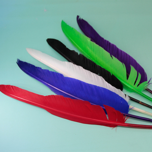 Nhuộm màu lông ngỗng 28-32cm lông xoăn tự nhiên để tự làm phụ kiện trang trí tiệc cưới hoặc thiết kế quần áo - Product Image 2