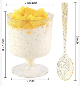 Petites cuillères à café jetables en plastique, 1g, cuillères à café, cuillère à thé pour dessert et café, vente directe d'usine - Product Image 1