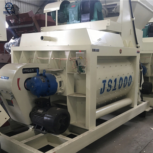 Gebrauchte stationäre Beton mischa nlage HZS 75 mit Hub behälter <span class=keywords><strong>JS</strong></span>-Mischer mit Kern komponenten Motor-SPS-Getriebe lager - Product Image 5