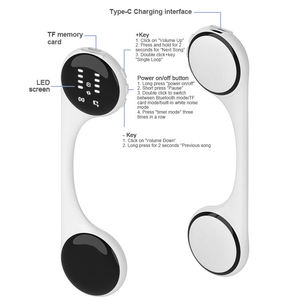 Tiếng ồn trắng máy xương dẫn loa 10 tự nhiên nhẹ nhàng âm thanh với chức năng bộ nhớ - Product Image 2