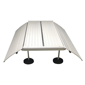 <span class=keywords><strong>Rampas</strong></span> portátiles de aluminio plateado plegables de 1,6 M <span class=keywords><strong>para</strong></span> sillas de ruedas Rampa de autobús <span class=keywords><strong>para</strong></span> <span class=keywords><strong>discapacitados</strong></span> <span class=keywords><strong>para</strong></span> escalones <span class=keywords><strong>para</strong></span> personas discapacitadas - Product Image 5