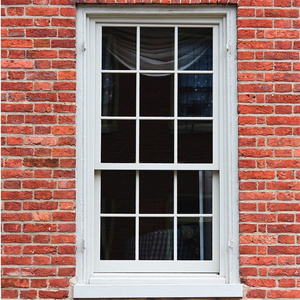Ventana de aluminio residencial para colgar una sola capa de polvo <span class=keywords><strong>blanco</strong></span>, mosquitera, fácil de limpiar, perfecta para baños de casas familiares - Product Image 2