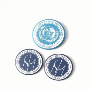 Factory Wholesale Round Tinplate Badge Buttons Custom Sublimation Needle Back Magnetic Brooch Button Badges - Product Image 4