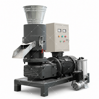 Machine à granulés de bois à matrice plate pour usage agricole, 200-300 kg/h, pour sciure de bois, paille et biomasse, certifiée CE