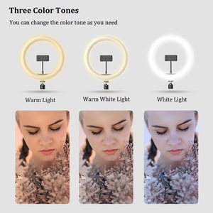 DC5V USB Powered 10 Polegada 26CM Iluminação Fotográfica Dimmable Maquiagem Beleza Selfie Led Table Ring <span class=keywords><strong>Light</strong></span> com Desktop Tripé Stand - Product Image 3