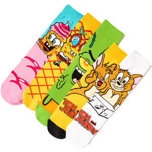 WZ171 nuovissimi calzini <span class=keywords><strong>divertenti</strong></span> <span class=keywords><strong>uomo</strong></span> tubo cotone calzino Casual da <span class=keywords><strong>uomo</strong></span> in cotone <span class=keywords><strong>calze</strong></span> Anime gatto topo alto equipaggio per l'autunno - Product Image 3