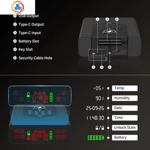 Caja Fuerte Inteligente con Huella Dactilar y Temporizador, Caja Fuerte Secreta para el Hogar y Estuche para Relojes, Caja Fuerte Digital Segura para Guardar Dinero y Joyas - Product Image 6