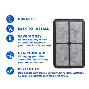 Bộ Lọc Thay Thế Máy Lọc Không Khí <span class=keywords><strong>FLT4010</strong></span> Phù Hợp Cho Mô Hình GermGuardian <span class=keywords><strong>FLT4010</strong></span> AC4010 AC4020 Series & Blacks Deckers Mô Hình BXAP040 - Product Image 4