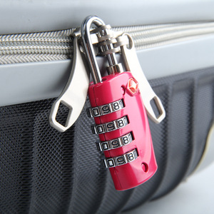 กุญแจล็อคแบบผสมผสาน Jasit ได้รับการรับรองจาก TSA กุญแจล็อคแบบหมุน 4 ตัวเลข ทำจากโลหะผสมสังกะสี สำหรับความปลอดภัยของกระเป๋าเดินทาง - Product Image 3