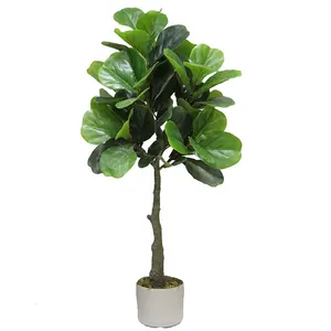 180cm 집들이 선물 플라스틱 홈 장식 Fauxartificial Fiddle Leaf Fig Potted Tree