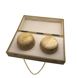 Panneau d'impression de logo personnalisé naturel d'échecs de haute qualité Chine Go boîte de jeu boîte de rangement en bois - Product Image 6