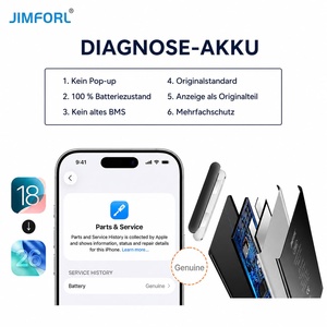 แบตเตอรี่โทรศัพท์ 0 Zyklen รุ่น Handy Akku สำหรับ <span class=keywords><strong>iPhone</strong></span> 14 <span class=keywords><strong>12</strong></span> Mini <span class=keywords><strong>Pro</strong></span> <span class=keywords><strong>Max</strong></span> 11 16 แบตเตอรี่สำรองอะไหล่สำหรับ <span class=keywords><strong>iPhone</strong></span> - Product Image 2