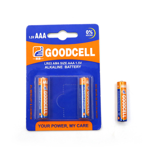 Batería Alcalina Super GOODCELL LR03 AAA de 1.5V con Cubierta de Aluminio para Control Remoto, Juguetes, Electrodomésticos, Herramientas Eléctricas - Cadmio - Product Image 2
