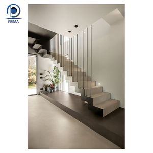 Escalier intérieur élégant pour les maisons familiales offrant une forme magnifique, des marches sûres et des performances structurelles stables - Product Image 1