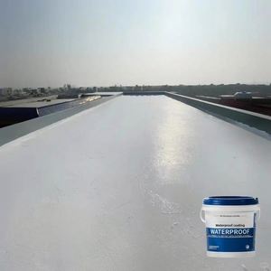 Peinture liquide acrylique professionnelle écologique pour réparation de murs extérieurs et toitures, imperméable, couleurs personnalisées pour application au pinceau - Product Image 2