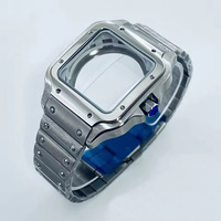 Accessoires de modification de montres mécaniques Santoes, boîtier étanche en acier inoxydable à assembler soi-même avec cadran, modèles Nh35 et Nh36