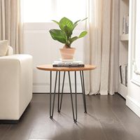 Lot de 4 pieds de table en métal robustes, style moderne, pour chambre, salon, atelier, projets de bricolage, table de chevet, table basse, banc