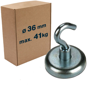 Oem/ODM Tùy Chỉnh Siêu Mạnh Mẽ Kẽm Áo Móc Từ Vòng Neodymium Nồi Câu Cá Nam Châm Carabiner Móc Cho Bán - Product Image 2