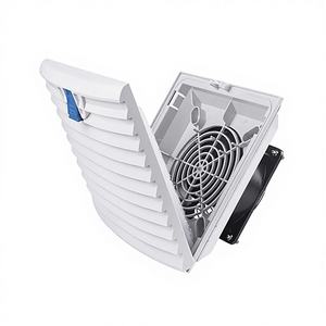 <span class=keywords><strong>Dema</strong></span> FK88 Rejilla de ventilación con botón de apertura y cierre, filtro ignífugo para ventilador, obturador para armario eléctrico - Product Image 1