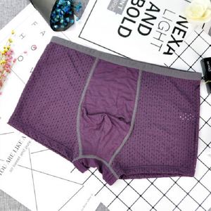 Nuevos Bóxers de Malla Transpirable de Secado Rápido para Hombre, Ropa Interior Masculina de Talla Grande - Product Image 3