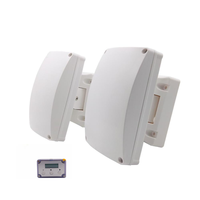 Détecteur de mouvement micro-ondes extérieur filaire, détecteur de périmètre MW longue portée de 150 mètres, barrière pour villa, ferme, système d'alarme de sécurité domestique