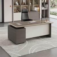 Bureau de direction moderne et minimaliste, directement de l'usine, table et chaise de bureau pour superviseur, directeur, patron