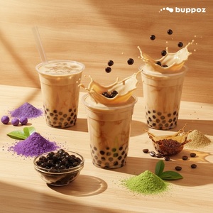 Kit de préparation instantanée pour Bubble Tea, certifié Halal et HACCP, pour les boutiques de Bubble Tea et de thé au lait, emballage en vrac - Product Image 5