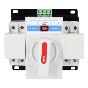 2P ATS Dual Power Automatic Transfer Switch SUQ2-63 63A 220V Mini Changeover Switching
