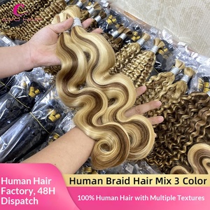 Clip in Human Hair Extension Remy Deep Wave Curly Wavy Natural European American Full Head Permable Hair <b>Wig</b> - Product Image 6