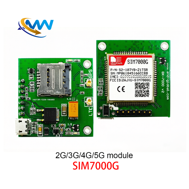 SIMCOM SIM7000G Development Board Module New Original LTE Cat-M1 LPWA 2/3/4/5G Communication Module