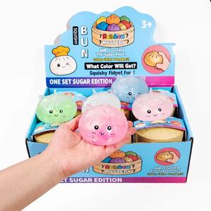 Caja de 12 unidades de juguetes blandos de pectina con purpurina de unicornio, juguete sensorial antiestrés para apretar, caja misteriosa sorpresa - Product Image 2