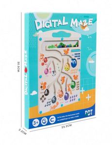 Counting Math Game Eco-Friendly Promotional Magnet Board <b>Squirrel</b> Magnetic Color and Number Maze - Product Image 6