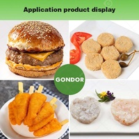 Kommerzielle jamaikanische kleine Burger Patty Cook Grillform Formformung Gemüse Burgermaschine zur Herstellung von Pattys