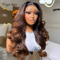 Pelucas de Cabello Humano de Lujo Ondulado Natural con Encaje Frontal HD Transparente, Densidad 300%, Rizado Voluminoso SDD, 24 pulgadas, 5x5, 350 gramos, Personalizables