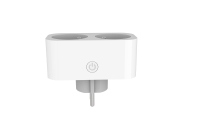 SIXWGH Tuya Smart WiFi Multiprise/Prise Intelligente 2 Prises EU Standard FR Multi-Plug Extension Socket Mobile App Voice IP54