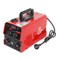 Soudeuse MIG-250 à moteur CC sans gaz, fonction 3-en-1 (MMA+MIG+TIG), 250 ampères, 220V, pour installation de clôtures et de portails à domicile