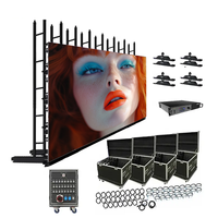 Video Wall LED P3.9 para DJ, con Unión sin Costuras, 500x500mm, Bloqueo Rápido, Alquiler para Eventos y Clubs