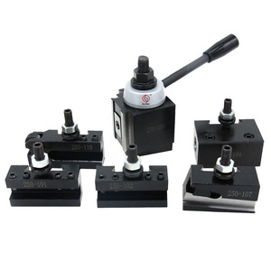 Portaherramientas de cambio rápido para torno, tipo pistón, 250-100, 250-200, 250-40, 250-300, 250-400, 40 posiciones, estilo americano - Product Image 1