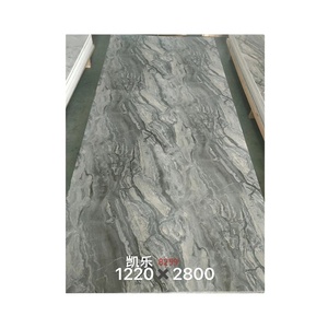 Factory Price PVC Wall Panel Interior Marble <strong>Sheet</strong> 3D Decoration Board Waterproof <strong>Plastic</strong> Wall <strong>Cladding</strong> - Product Image 1