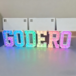 Letras LED Personalizadas de 4 y 5 Pies para Marquesinas, Ideales para Bodas y Publicidad, Diseño Independiente, Resistentes al Agua IP65, Luz Personalizada - Product Image 5