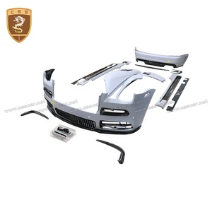 Conjunto de parrilla de parachoques de coche CF de mezcla de fibra de vidrio, guardabarros de cuerpo ancho, Kit de carrocería de estilo MSY para Rolls <span class=keywords><strong>Royce</strong></span> Wraith Dawn Bodykit - Product Image 6