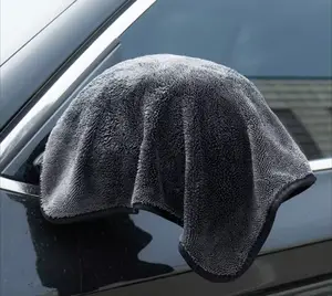 Hete Verkoop En Hoge Kwaliteit Micro Fiber Detaillering Microfiber Auto Wassen Schoonmaakdoek Gedraaid Grote Twist Lus Drooghanddoek Voor Auto