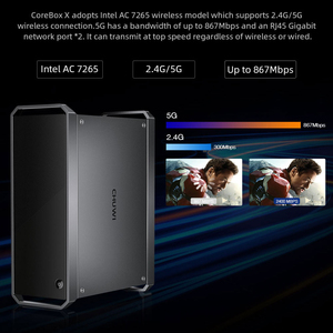 Nuovo Arrivo Chuwi CoreBox X Intel Core I7 8GB 256GB Windows 10 Mini <span class=keywords><strong>PC</strong></span> - Product Image 5