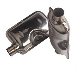 Sistema de escape de acero inoxidable con tubo flexible y kit de montaje para actualización de calefacción diésel. - Product Image 3