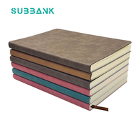 Sous-banque A5 Sublimation vierge Journal Agenda Bloc-notes stationnaire personnalisé imprimé Logo couleur PU cuir Sublimation Carnet