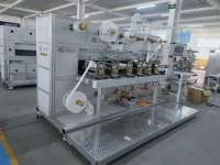 Machine de découpe rotative électrique automatique à commande PLC pour pansements médicaux, canules, pansements transparents en PU et fixations
