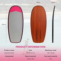 Nouvelle arrivée : Planche de paddle SUP tout-terrain en fibre de carbone GY, légère (2,6 kg), 105*44*3,4 cm, pour hydrofoil, surf et wingfoil en eaux océaniques
